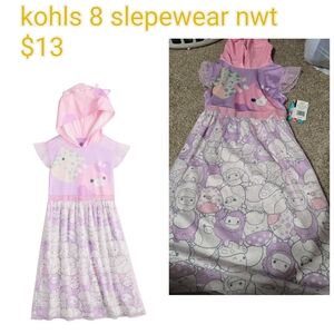 Kohl's Pink and Purple Kids Pajama Nightgown